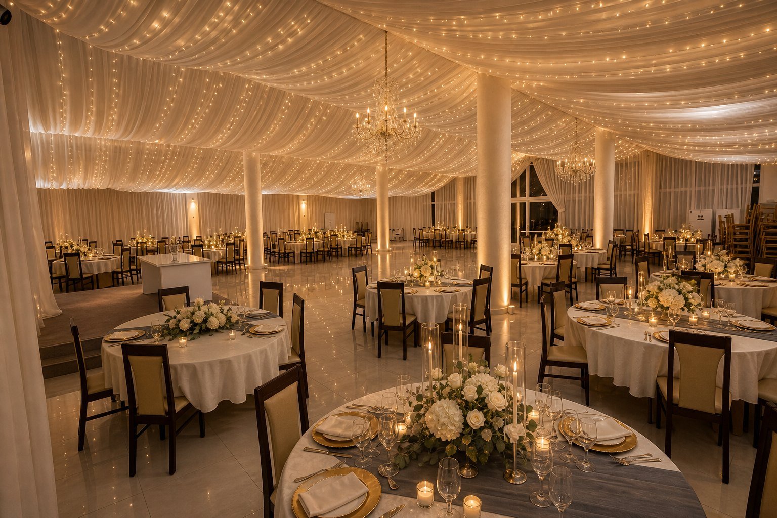 Upper hall for 300 guests